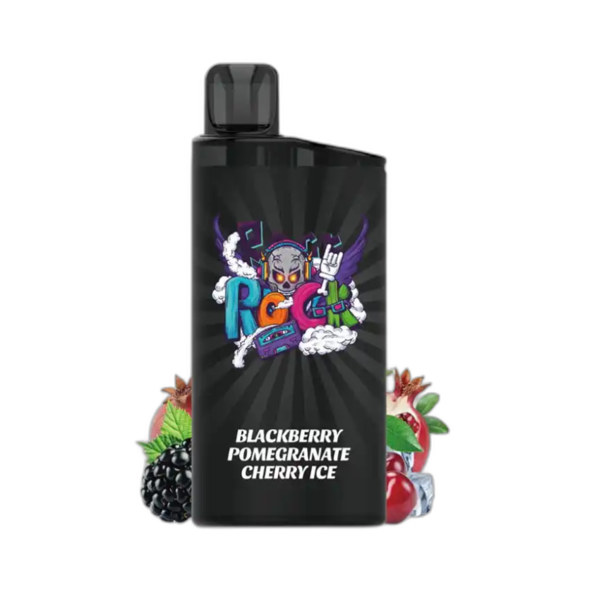 pulse x geekbar led screen showing battery and puff counter