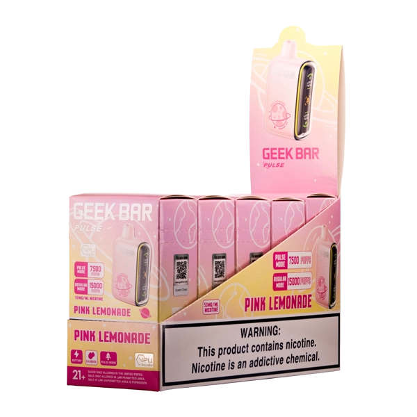 Pink Lemonade Geek Bar Pulse