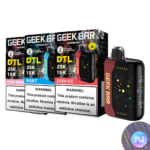 [5-Pack]Geek Bar Hookah X 25000 (9 flavors)