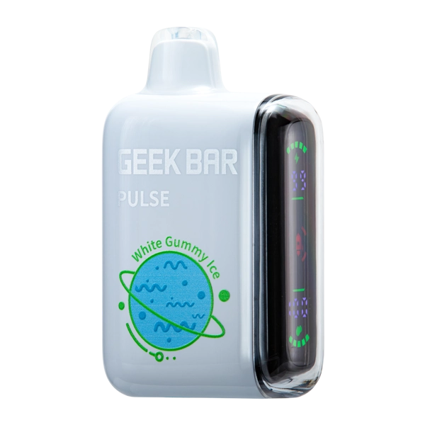 iceymintz geek bar White Gummy Ice Pulse 15k device